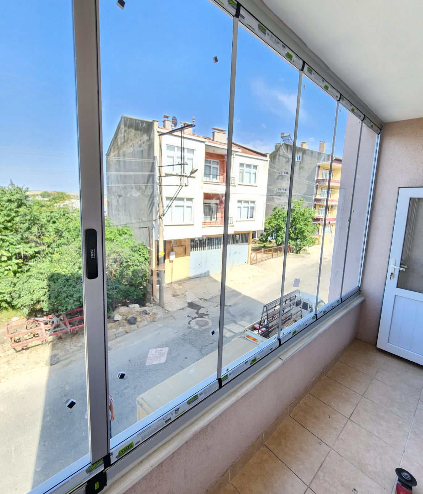 kırklareli, Edirne, Tekirdağ katlanır cam balkon